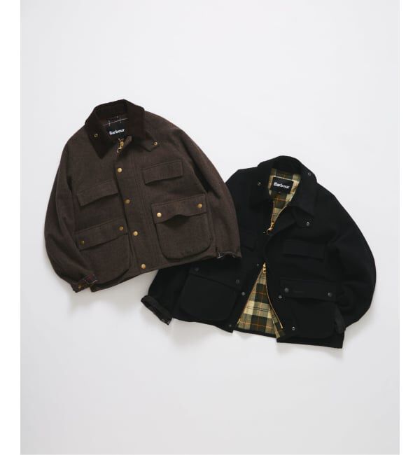 JOURNAL STANDARD「《予約》Barbour / バブアー 別注 ウール クロップド オールドビデール」|その他|
