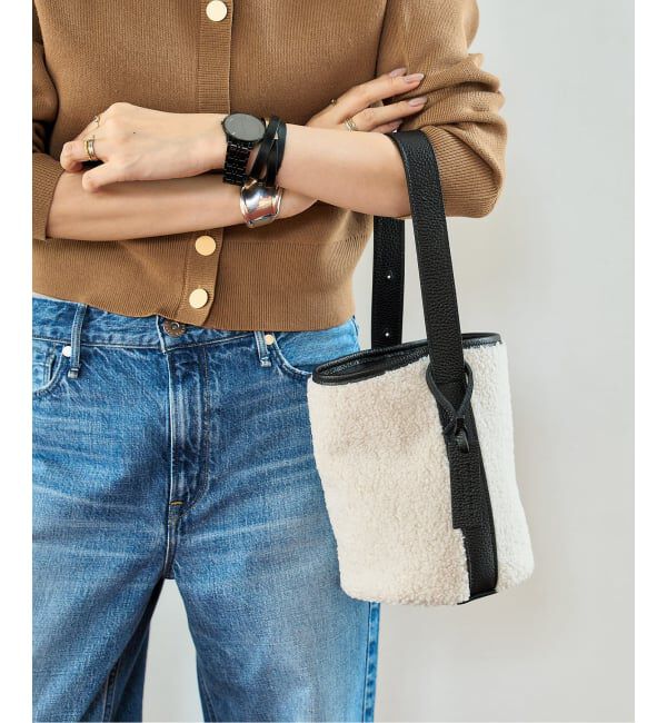  「《予約/WEB限定》MARCOMASI/マルコマージ ECO FUR basket」|トートバッグ|