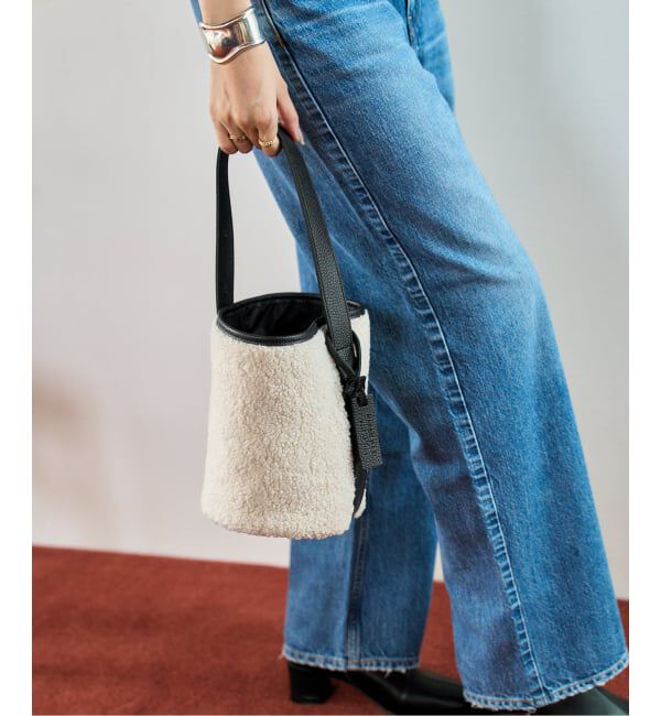  「《予約/WEB限定》MARCOMASI/マルコマージ ECO FUR basket」|トートバッグ|