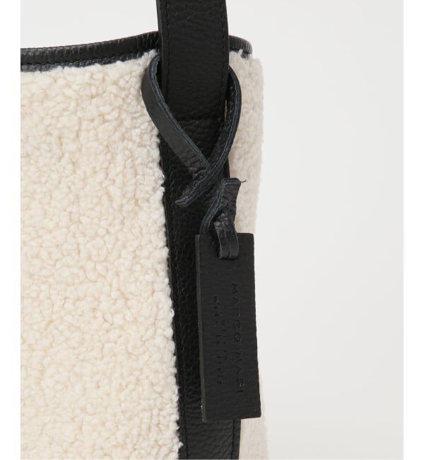  「《予約/WEB限定》MARCOMASI/マルコマージ ECO FUR basket」|トートバッグ|