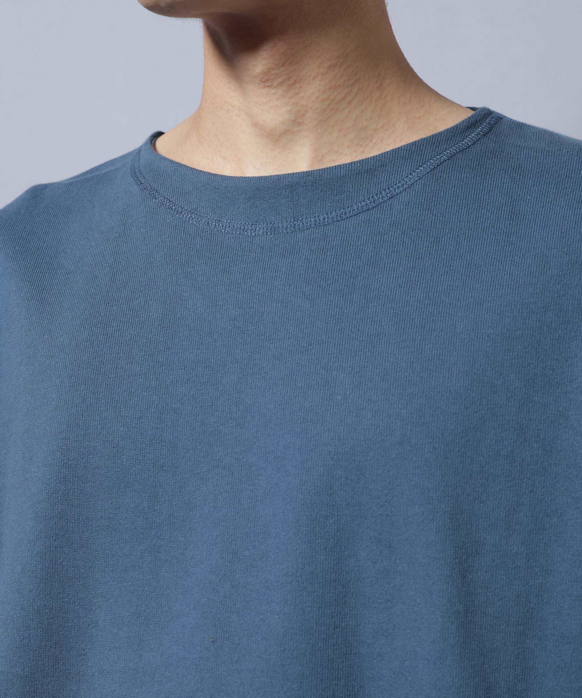 NANO universe「天竺ヘビーコットンボートネックＴシャツ 長袖」|Tシャツ・カットソー|