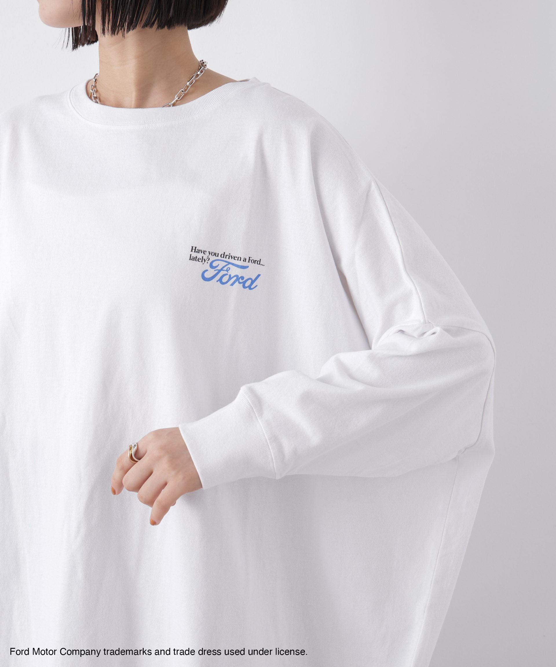 nano･universe「GOOD ROCK SPEED/FORD Big LS shirts」|Tシャツ・カットソー|