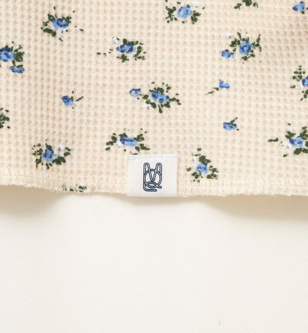 MAQWEL「【MAQWEL/マクウェル】Flower Waffleショルダーパッドプルオーバー」|Tシャツ・カットソー|