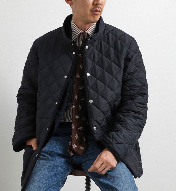 NOLLEY'S goodman「【Traditional Weatherwear】別注 WAVERLY STAND スタンドカラーキルティングジャケット 26AW」|ブルゾン・スタジャン|