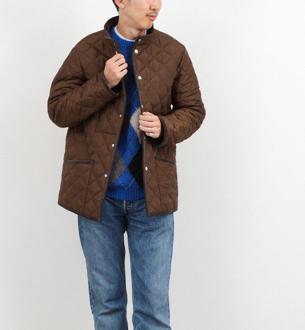 NOLLEY'S goodman「【Traditional Weatherwear】別注 WAVERLY STAND スタンドカラーキルティングジャケット 26AW」|ブルゾン・スタジャン|