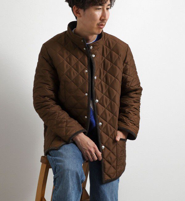 NOLLEY'S goodman「【Traditional Weatherwear】別注 WAVERLY STAND スタンドカラーキルティングジャケット 26AW」|ブルゾン・スタジャン|
