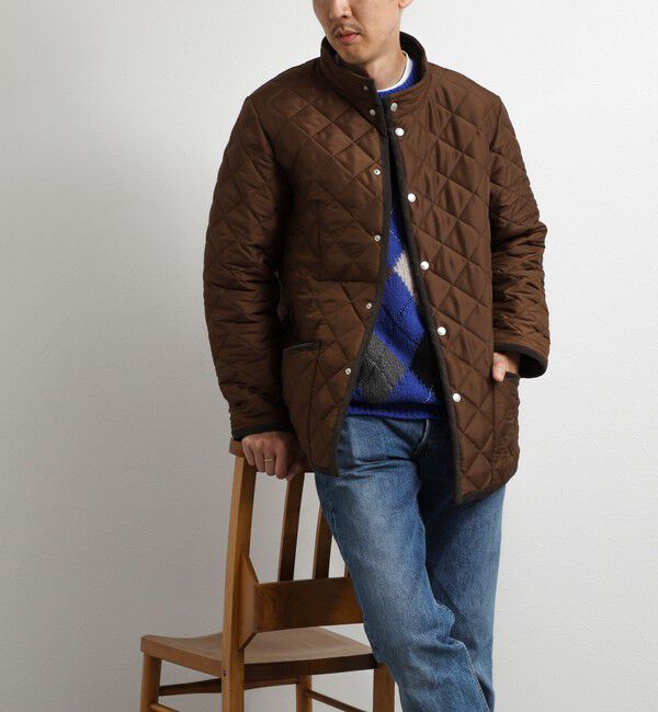 NOLLEY'S goodman「【Traditional Weatherwear】別注 WAVERLY STAND スタンドカラーキルティングジャケット 26AW」|ブルゾン・スタジャン|