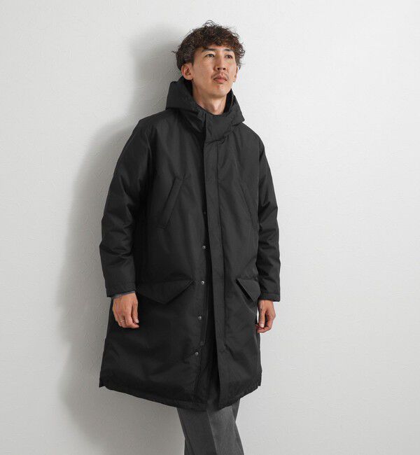NOLLEY'S goodman「【TAION/タイオン】別注 M-47タイプ フードダウン 26AW」|ダウン|ブラック