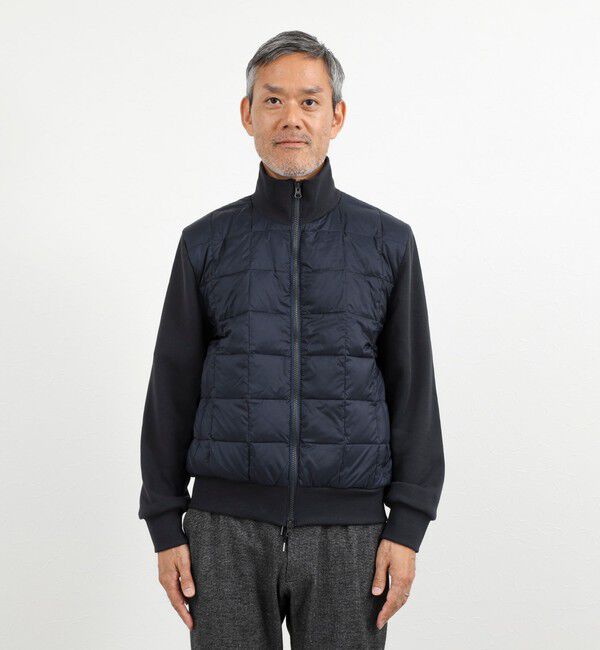 NOLLEY'S goodman「【TAION/タイオン】別注 スウェットコンビ ハイネックダウンJK 26AW」|ブルゾン・スタジャン|