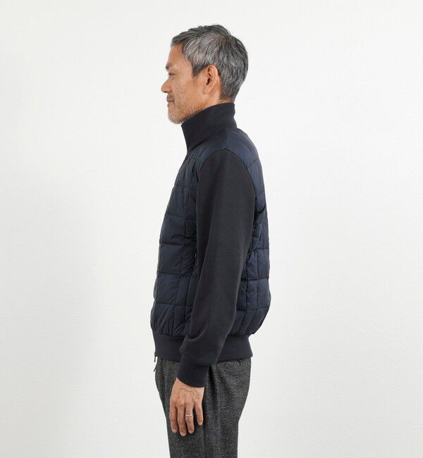 NOLLEY'S goodman「【TAION/タイオン】別注 スウェットコンビ ハイネックダウンJK 26AW」|ブルゾン・スタジャン|