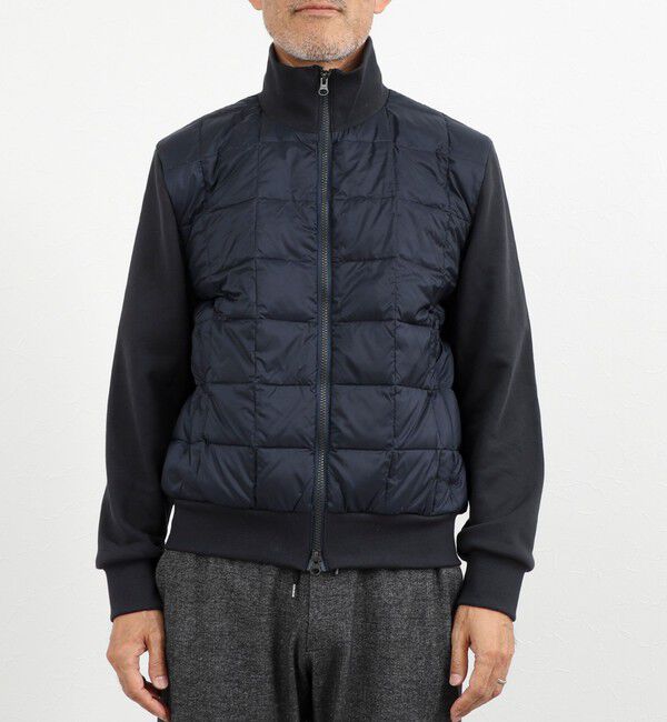 NOLLEY'S goodman「【TAION/タイオン】別注 スウェットコンビ ハイネックダウンJK 26AW」|ブルゾン・スタジャン|