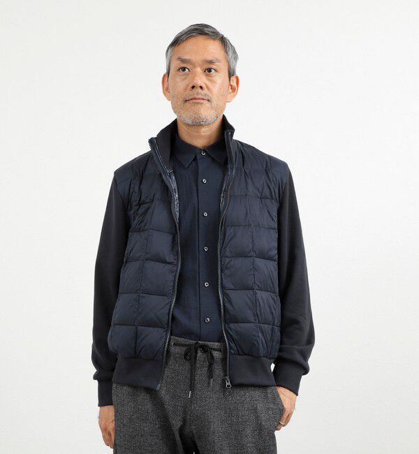NOLLEY'S goodman「【TAION/タイオン】別注 スウェットコンビ ハイネックダウンJK 26AW」|ブルゾン・スタジャン|