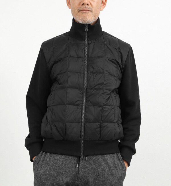 NOLLEY'S goodman「【TAION/タイオン】別注 スウェットコンビ ハイネックダウンJK 26AW」|ブルゾン・スタジャン|