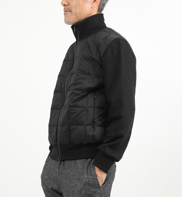 NOLLEY'S goodman「【TAION/タイオン】別注 スウェットコンビ ハイネックダウンJK 26AW」|ブルゾン・スタジャン|