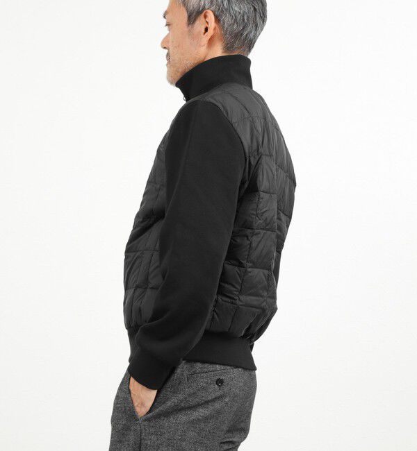 NOLLEY'S goodman「【TAION/タイオン】別注 スウェットコンビ ハイネックダウンJK 26AW」|ブルゾン・スタジャン|