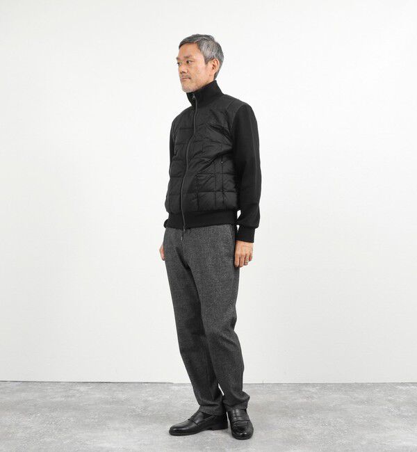 NOLLEY'S goodman「【TAION/タイオン】別注 スウェットコンビ ハイネックダウンJK 26AW」|ブルゾン・スタジャン|