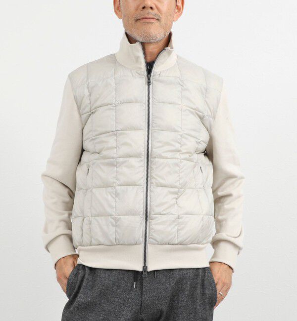 NOLLEY'S goodman「【TAION/タイオン】別注 スウェットコンビ ハイネックダウンJK 26AW」|ブルゾン・スタジャン|