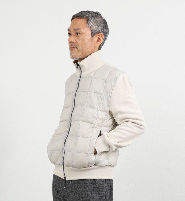 NOLLEY'S goodman「【TAION/タイオン】別注 スウェットコンビ ハイネックダウンJK 26AW」|ブルゾン・スタジャン|