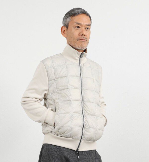 NOLLEY'S goodman「【TAION/タイオン】別注 スウェットコンビ ハイネックダウンJK 26AW」|ブルゾン・スタジャン|