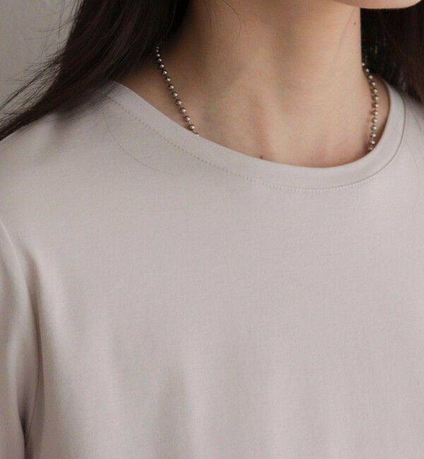 fredy emue「シルケットスムースクロップドTシャツ」|Tシャツ・カットソー|