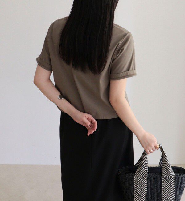 fredy emue「シルケットスムースクロップドTシャツ」|Tシャツ・カットソー|