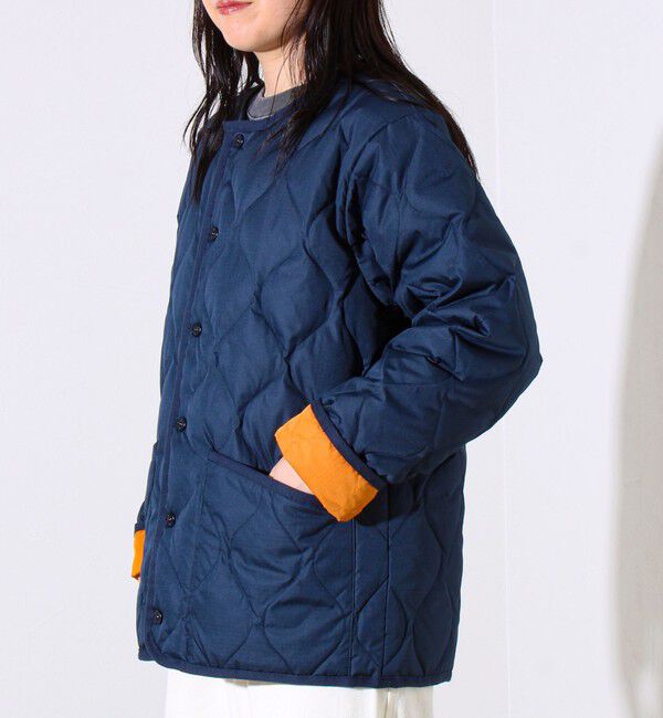 GLOSTER「【WEB限定】【TAION/タイオン】別注 ミリタリー クルーネック ライナージャケット」|ダウン|
