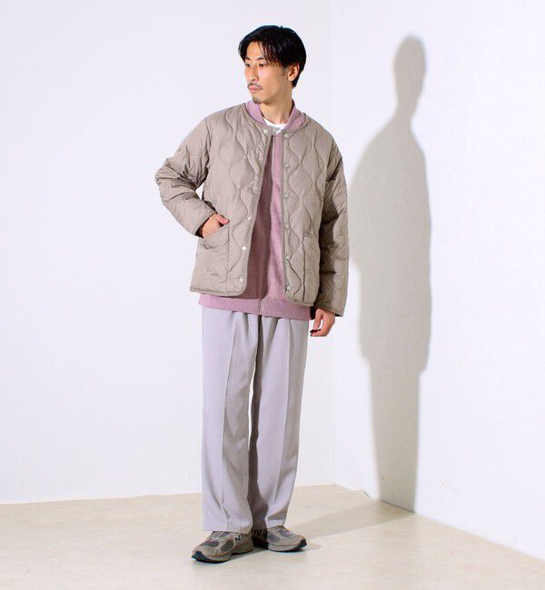 GLOSTER「【WEB限定】【TAION/タイオン】別注 ミリタリー クルーネック ライナージャケット」|ダウン|