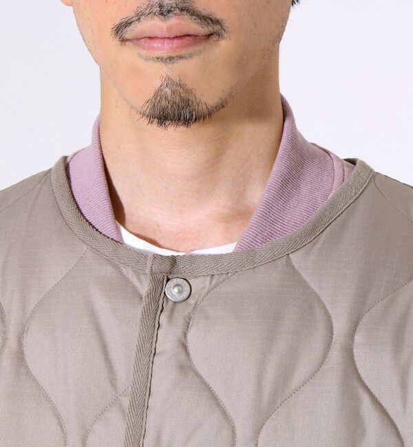 GLOSTER「【WEB限定】【TAION/タイオン】別注 ミリタリー クルーネック ライナージャケット」|ダウン|