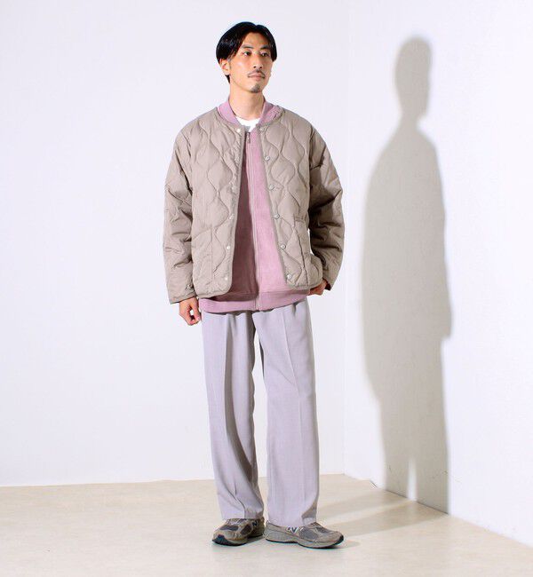 GLOSTER「【WEB限定】【TAION/タイオン】別注 ミリタリー クルーネック ライナージャケット」|ダウン|