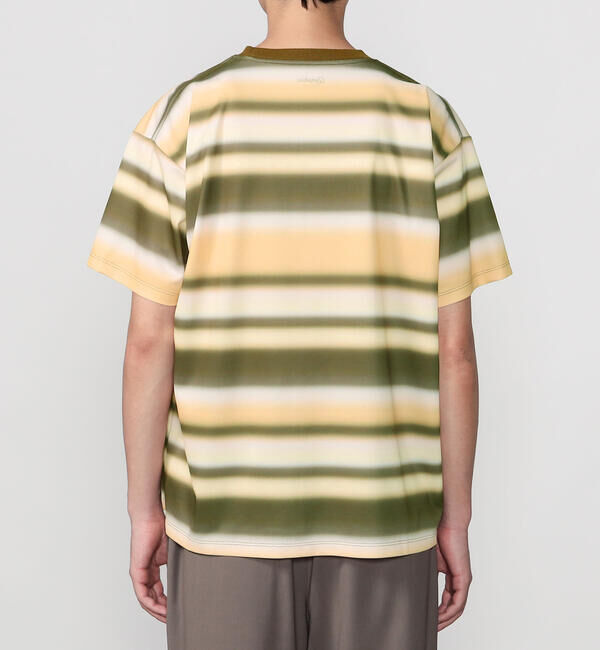 GYMPHLEX「Gymphlex | クルーネック 半袖 ボーダーTシャツ MEN」|Tシャツ・カットソー|