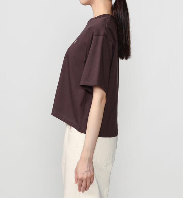 GYMPHLEX「Gymphlex | コットン天竺 クルーネック 半袖Tシャツ WOMEN」|Tシャツ・カットソー|