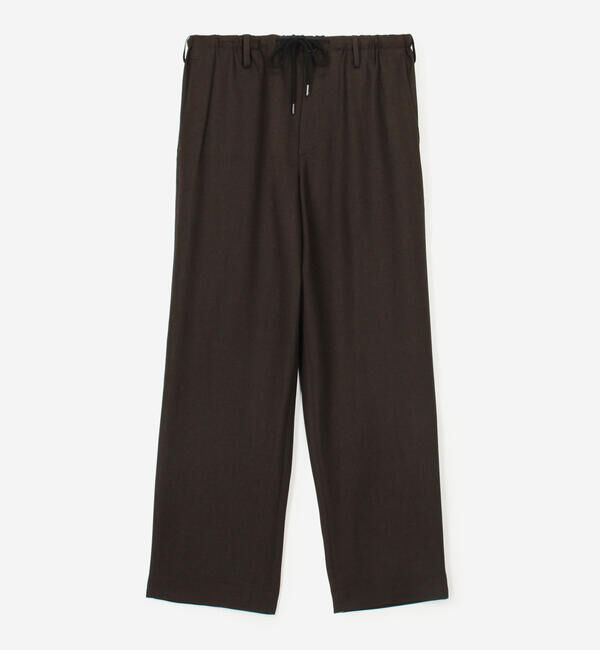 Morris & Sons「MORRIS & SONS | ワイド イージーパンツ MEN」|チノ|DKBROWN