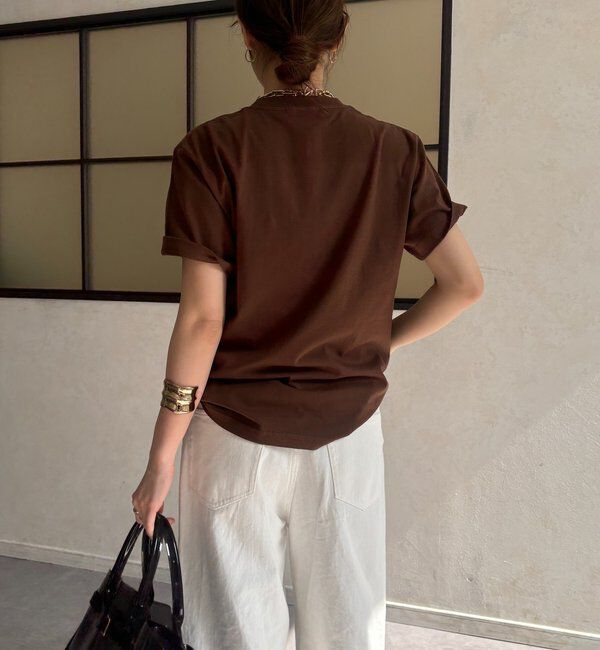  「voileワンポイントフロッキーロゴTEE」|Tシャツ・カットソー|