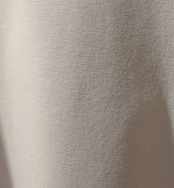 ABAHOUSE「KNIT COLLAR コットンポンチ クルーネック半袖Tシャツ / リラックス」|Tシャツ・カットソー|