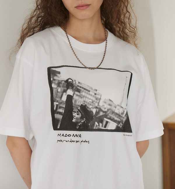 ABAHOUSE「PeterAnderson-Madonna PHOTO Tee / マドンナ /」|Tシャツ・カットソー|