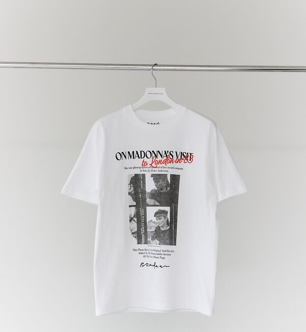 ABAHOUSE「PeterAnderson-Madonna PHOTO Tee / マドンナ /」|Tシャツ・カットソー|