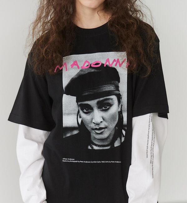 ABAHOUSE「PeterAnderson-Madonna PHOTO Tee / マドンナ /」|Tシャツ・カットソー|