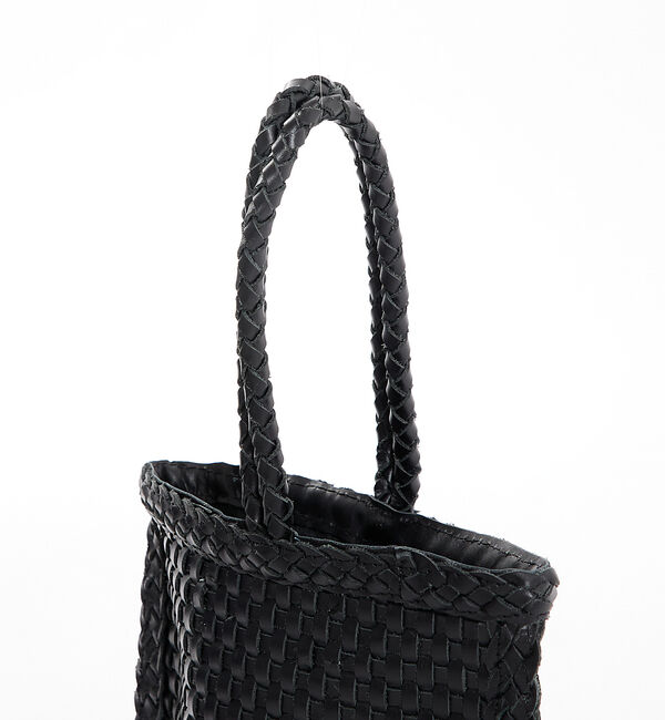 Rouge vif「【Swaraj/スワラージ】手編みメッシュレザー2WAY ミニバッグ / 本革」|ショルダー・メッセンジャー|