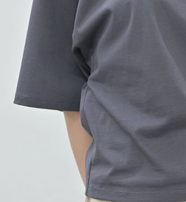 qualite「【接触冷感】プレミアム天竺ドルマンTシャツ」|Tシャツ・カットソー|