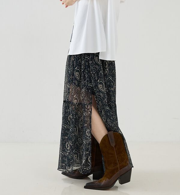 The Store by C' 「【COCUCA】ペイズリースカート」|スカート|
