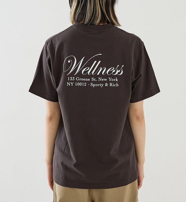 The Store by C' 「【Sporty&Rich】Soho T-Shirt／ロゴTシャツ」|Tシャツ・カットソー|
