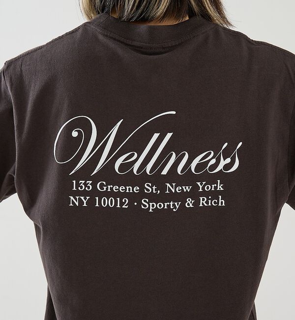 The Store by C' 「【Sporty&Rich】Soho T-Shirt／ロゴTシャツ」|Tシャツ・カットソー|