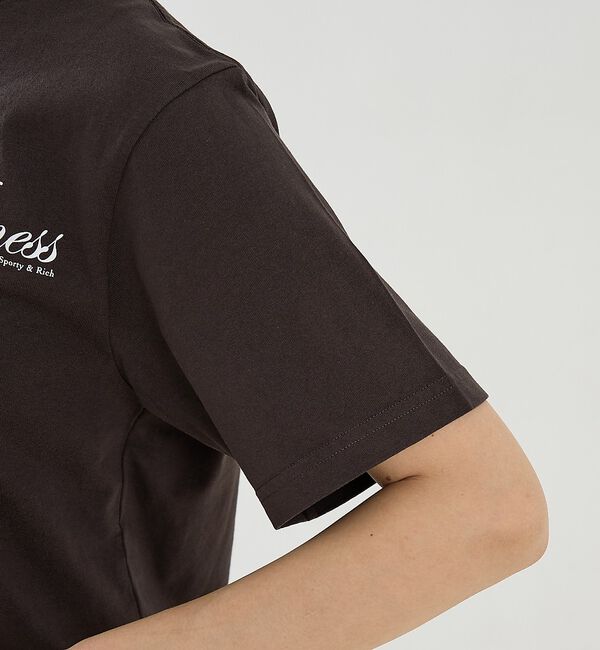 The Store by C' 「【Sporty&Rich】Soho T-Shirt／ロゴTシャツ」|Tシャツ・カットソー|