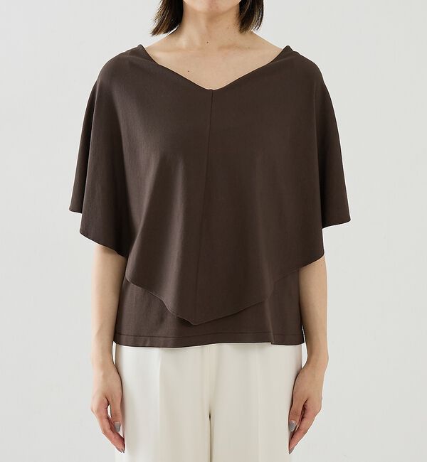 The Store by C' 「【COCUCA】ケープカットソー」|Tシャツ・カットソー|
