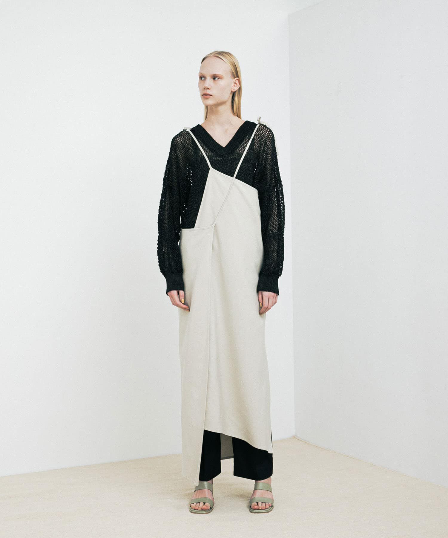 LAATO「layered apron onepiece」|ワンピース|