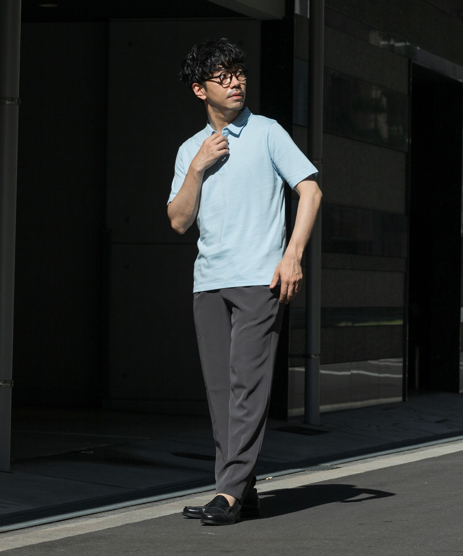 URBAN RESEARCH ROSSO「『XLサイズあり』『UR TECH』汗ジミ防止ポロシャツ」|ポロシャツ|