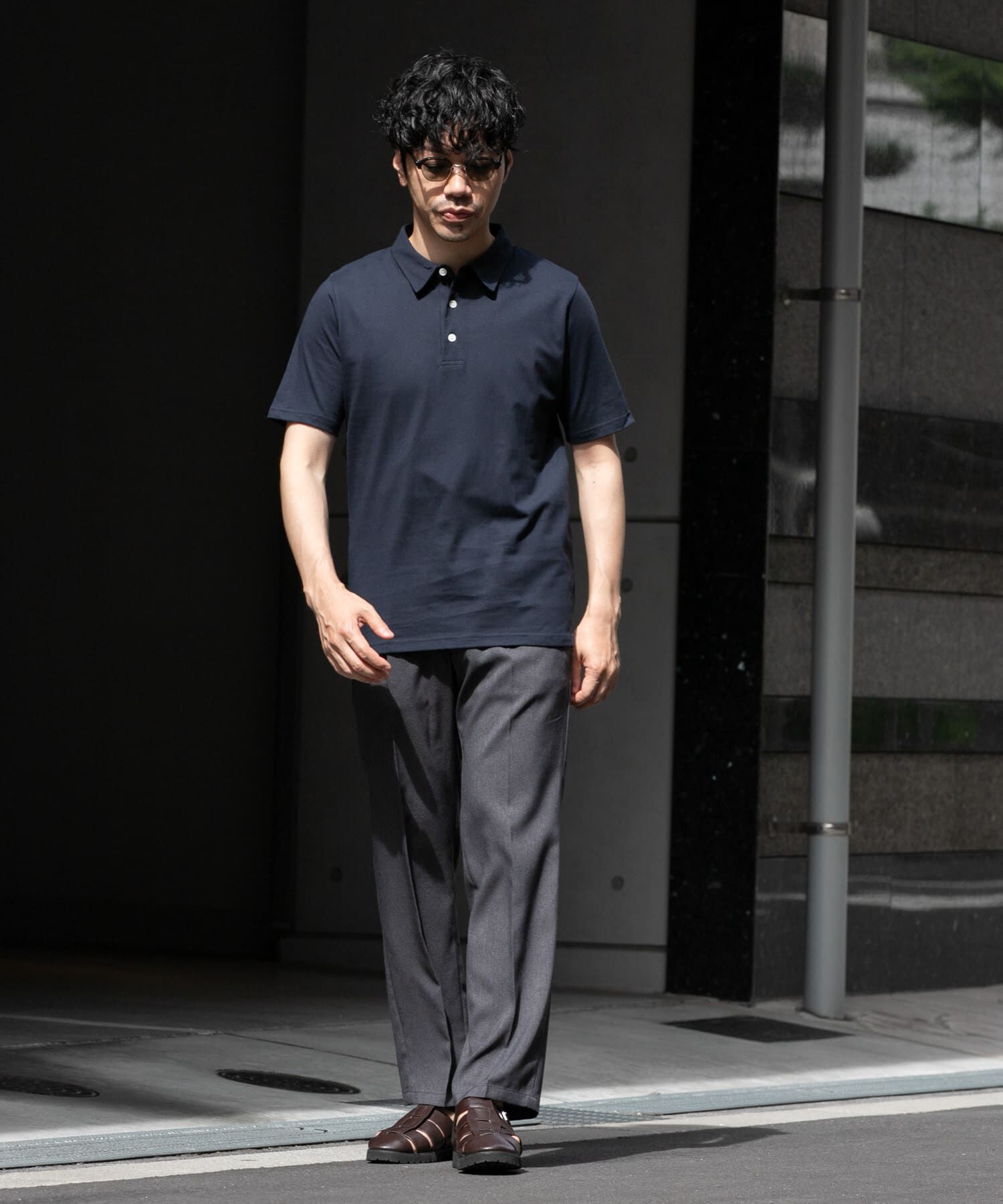 URBAN RESEARCH ROSSO「『XLサイズあり』『UR TECH』汗ジミ防止ポロシャツ」|ポロシャツ|
