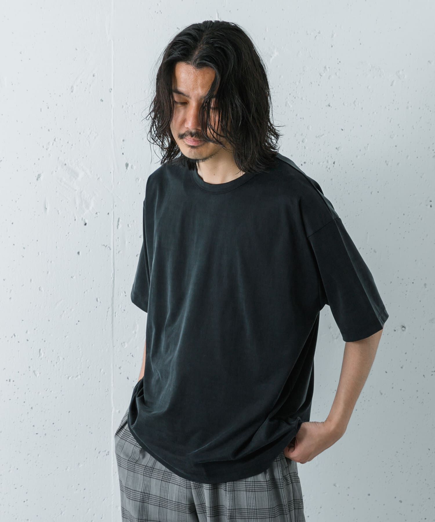URBAN RESEARCH「『洗濯可』WASHABLE CUPRO T-SHIRTS」|Tシャツ・カットソー|