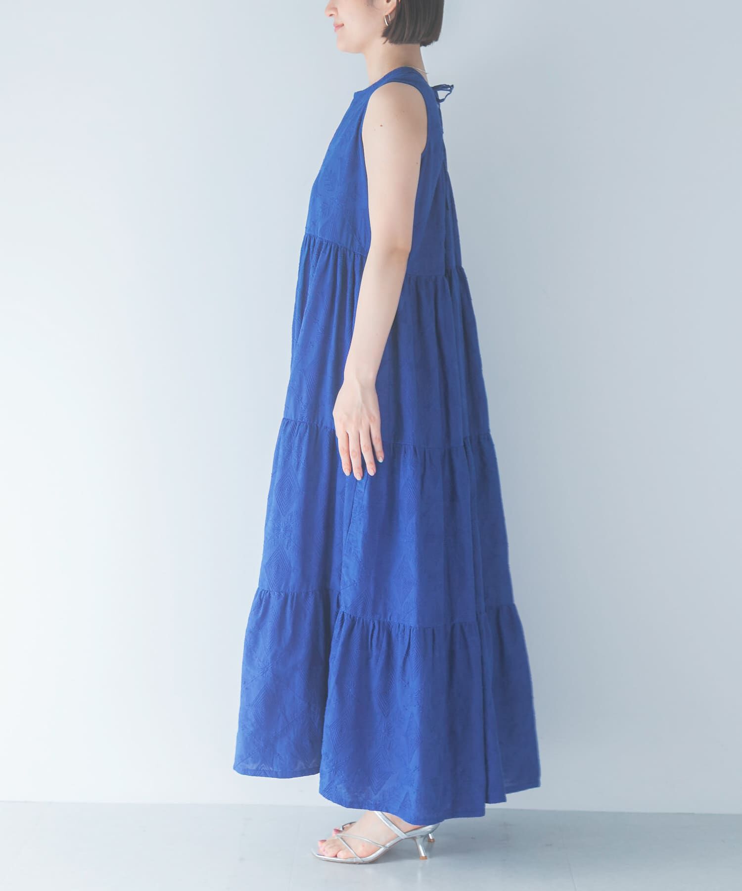 URBAN RESEARCH ROSSO「インドコットン バックシャンワンピース」|ワンピース|
