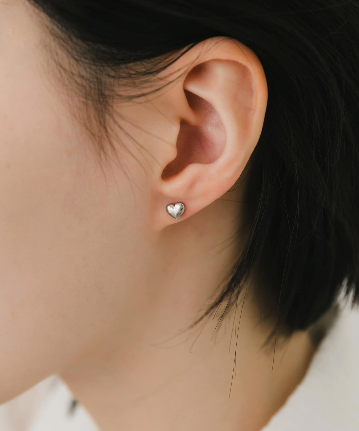 SMELLY「ステンレスモチーフプチピアス」|ピアス|シルバー